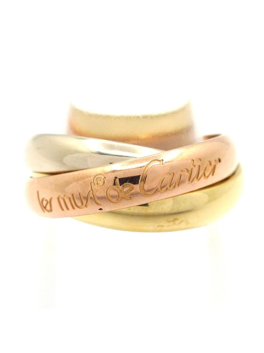 Cartier Trinity 18K Tri-Color O***** #283458C22B